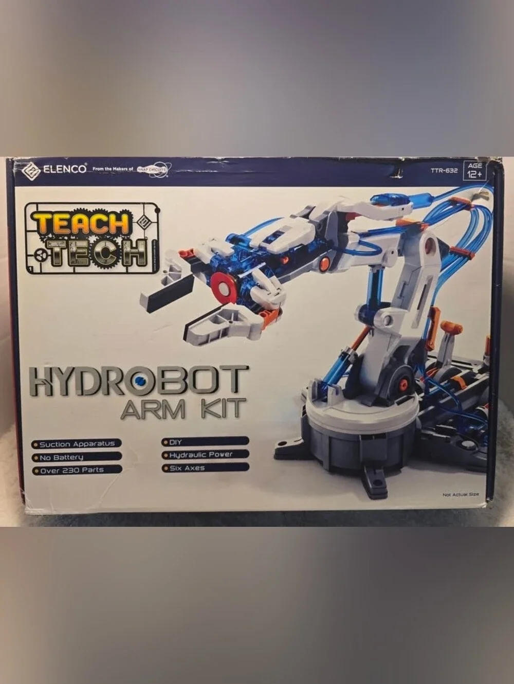 ELENCO Teach Tech HYDROBOT ARM KIT Robot Kit